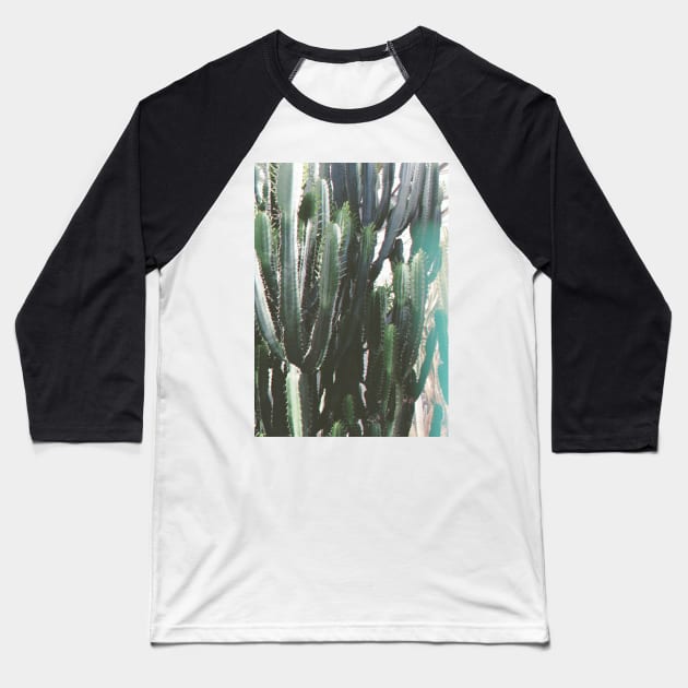 Cacti Baseball T-Shirt by Cassia